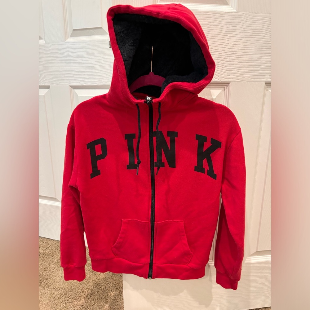 Cozy PINK zip up!